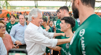 Caiado entrega reforma de ginásio no Parque Atheneu e ultrapassa 30 unidades revitalizadas em Goiás